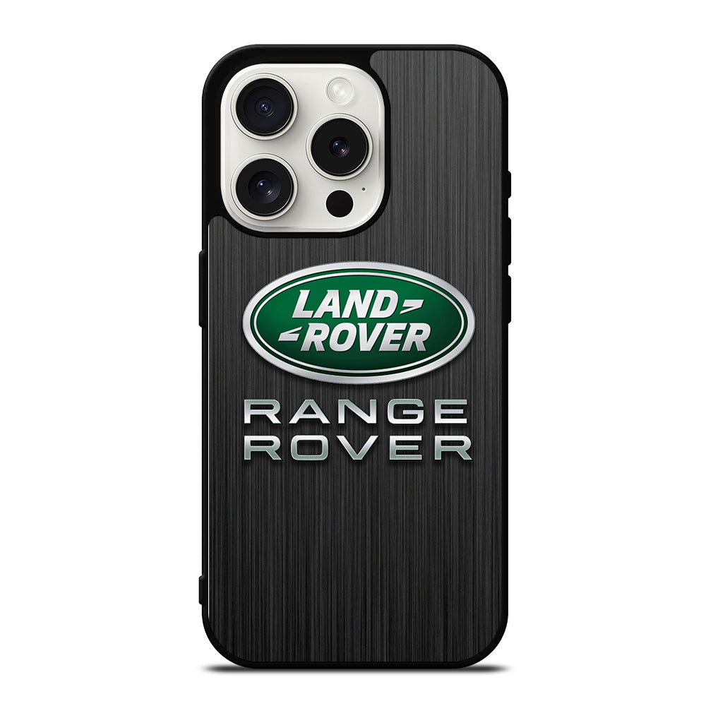 LAND ROVER RANGE ROVER METAL LOGO iPhone 15 Pro Case Cover