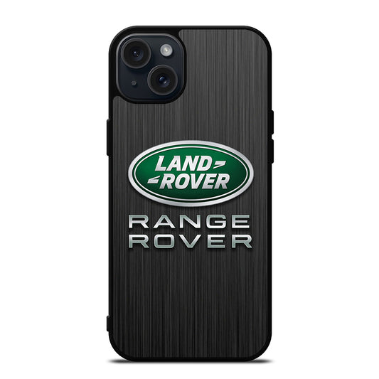 LAND ROVER RANGE ROVER METAL LOGO iPhone 15 Plus Case Cover