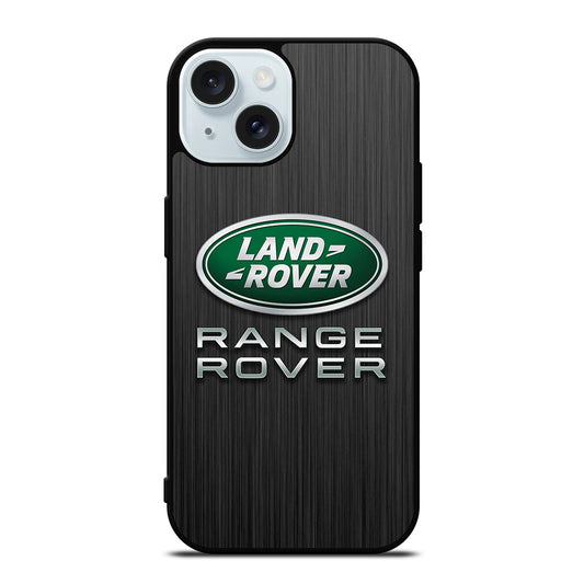 LAND ROVER RANGE ROVER METAL LOGO iPhone 15 Case Cover