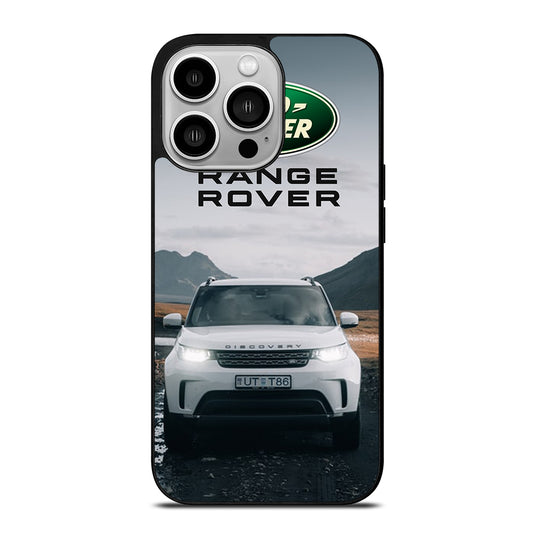 LAND ROVER WHITE CAR iPhone 14 Pro Case Cover