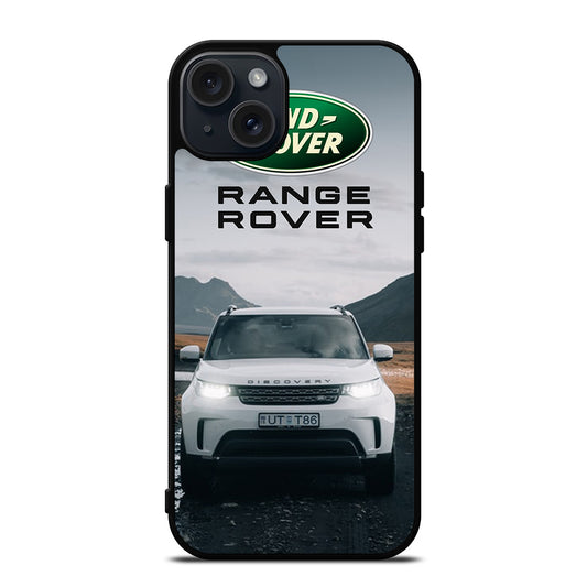 LAND ROVER WHITE CAR iPhone 15 Plus Case Cover