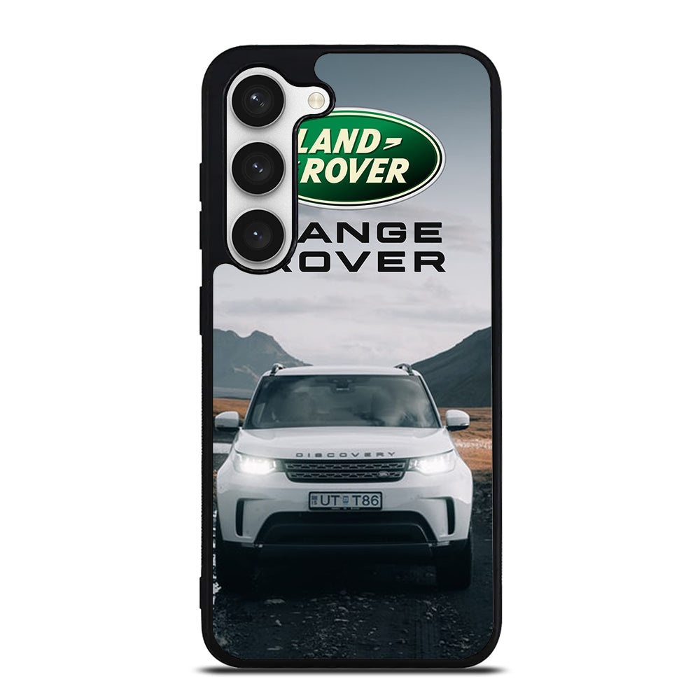 LAND ROVER WHITE CAR Samsung Galaxy S23 Case Cover