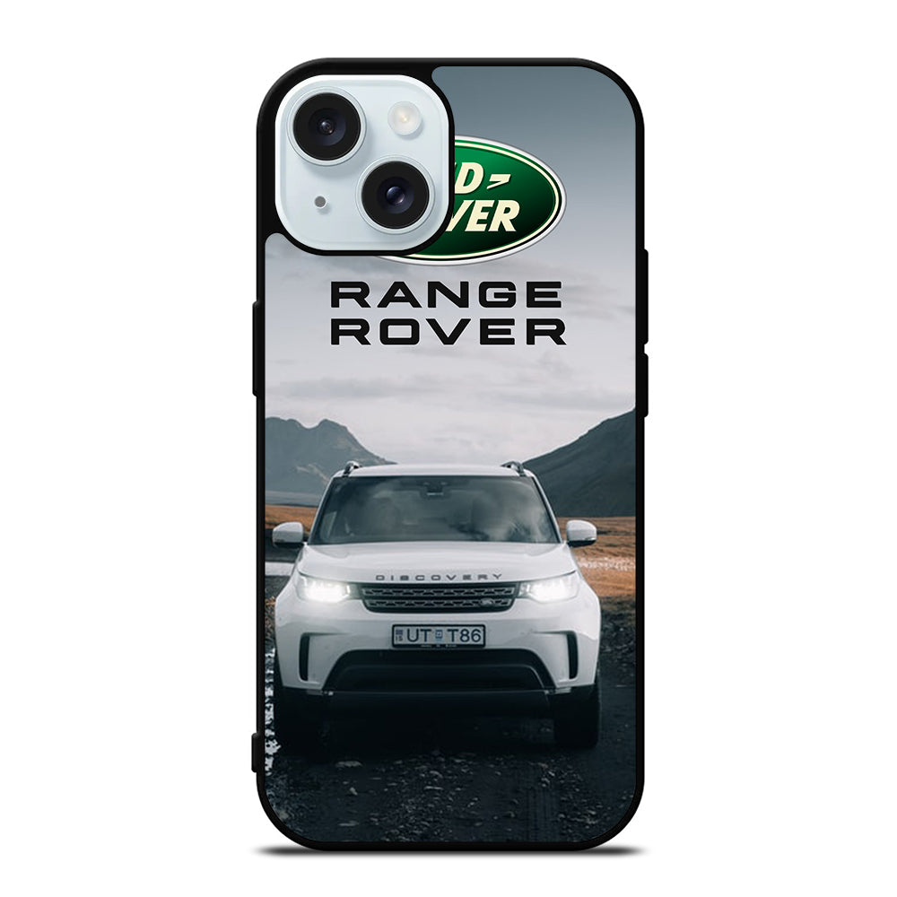 LAND ROVER WHITE CAR iPhone 15 Case Cover