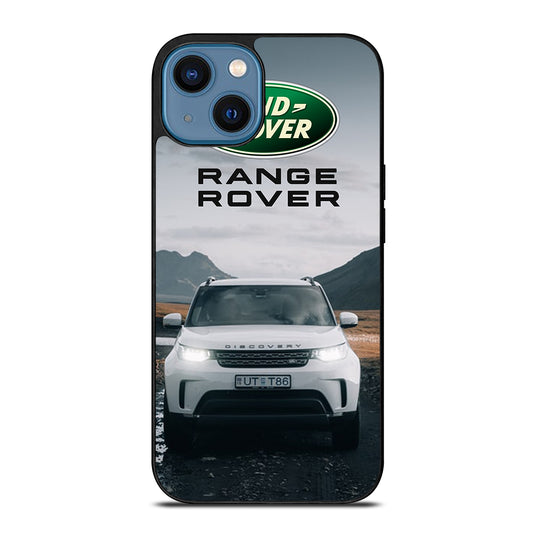 LAND ROVER WHITE CAR iPhone 14 Case Cover