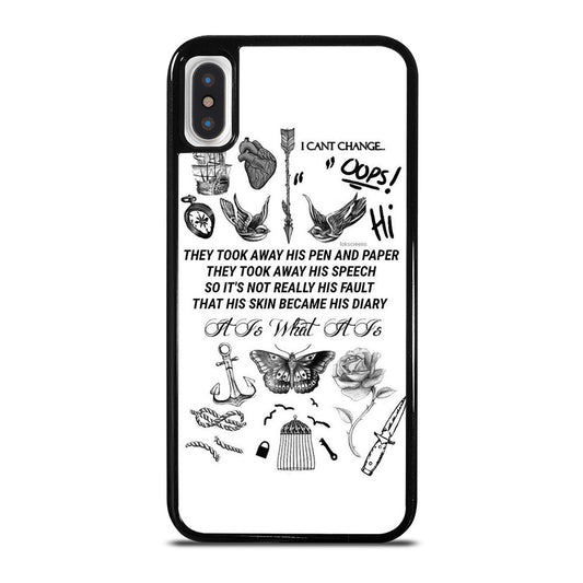 LARRY STYLINSON COMPLIMENTARY LYRIC iPhone X / XS Case Cover