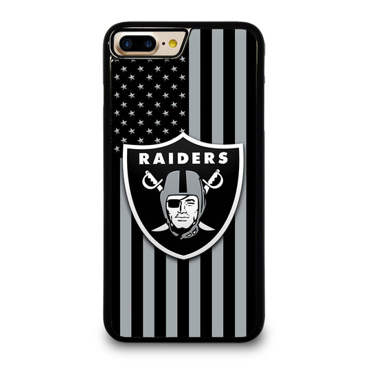 LAS VEGAS RAIDERS AMERICAN FLAG LOGO iPhone 7 / 8 Plus Case Cover