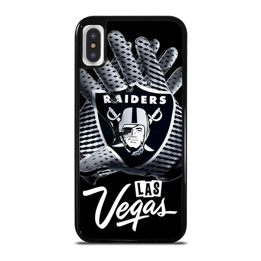 LAS VEGAS RAIDERS GLOVES iPhone X / XS Case Cover