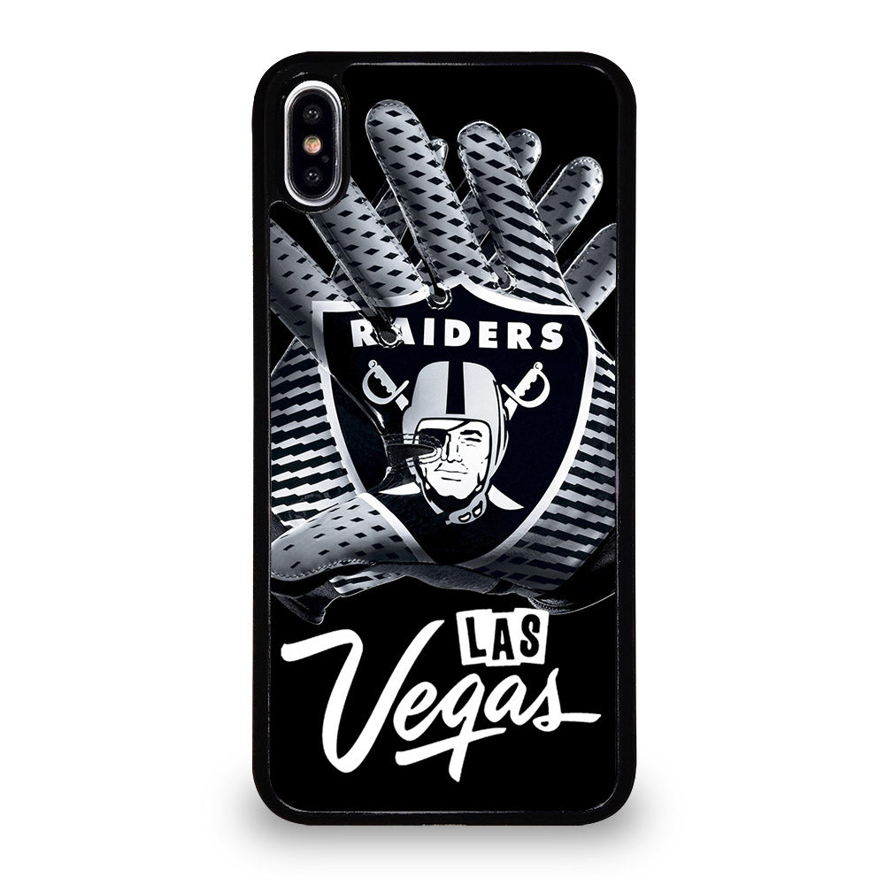 LAS VEGAS RAIDERS GLOVES iPhone XS Max Case Cover