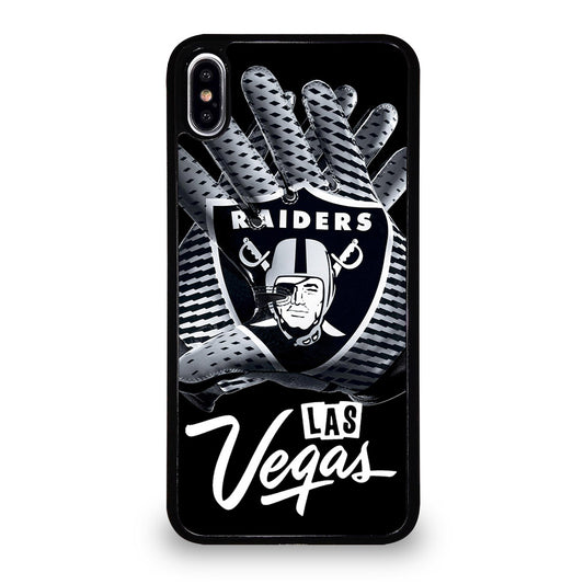 LAS VEGAS RAIDERS GLOVES iPhone XS Max Case Cover