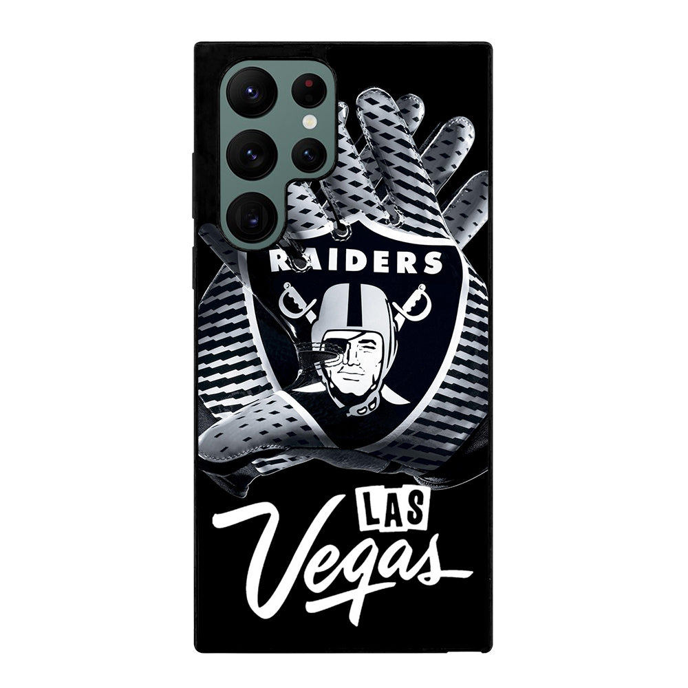 LAS VEGAS RAIDERS GLOVES Samsung Galaxy S22 Ultra Case Cover