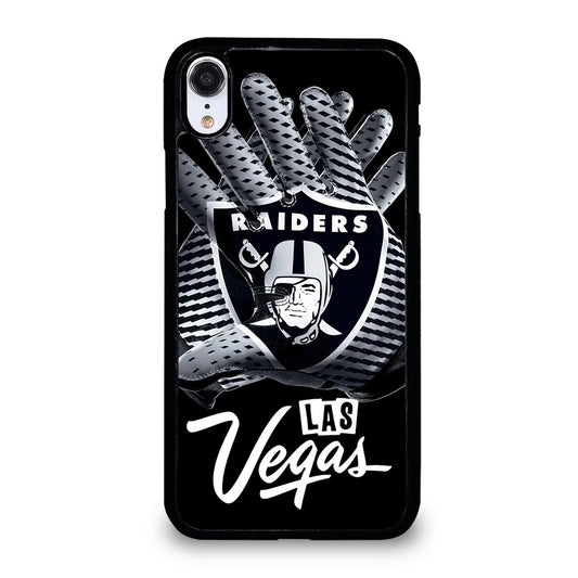 LAS VEGAS RAIDERS GLOVES iPhone XR Case Cover