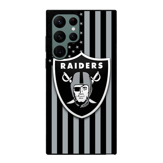 LAS VEGAS RAIDERS NFL LOGO 3 Samsung Galaxy S22 Ultra Case Cover