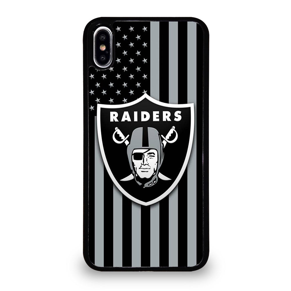 LAS VEGAS RAIDERS NFL LOGO 3 iPhone XS Max Case Cover
