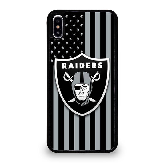 LAS VEGAS RAIDERS NFL LOGO 3 iPhone XS Max Case Cover