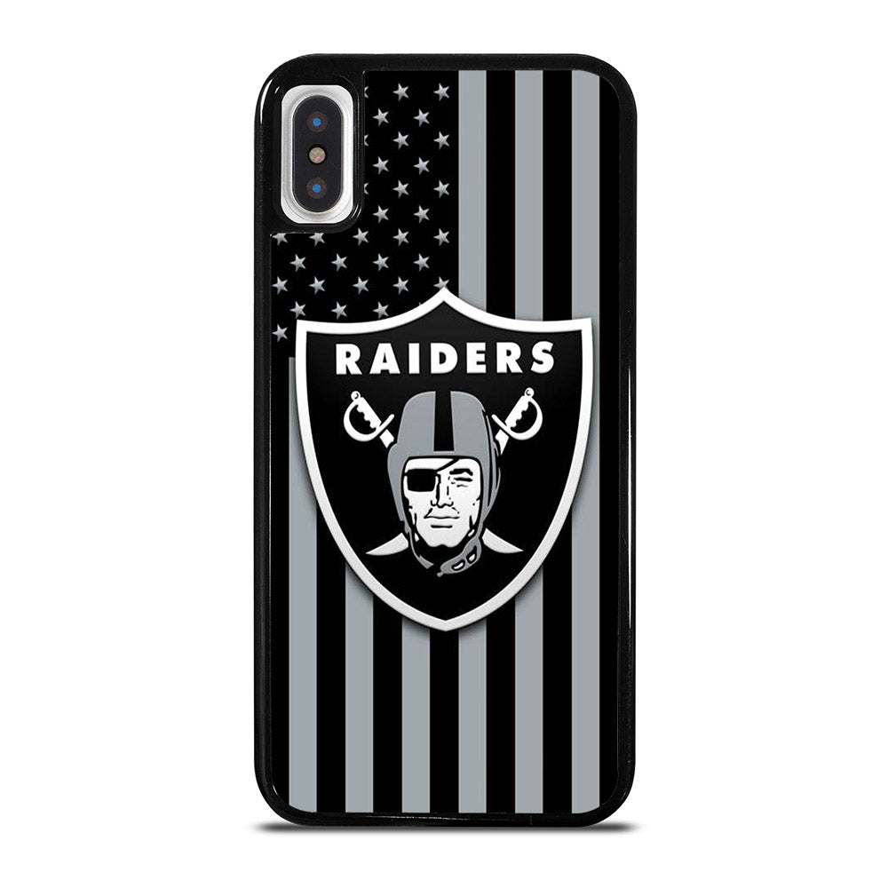 LAS VEGAS RAIDERS NFL LOGO 3 iPhone X / XS Case Cover