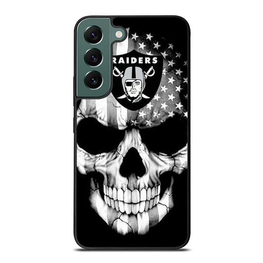 LAS VEGAS RAIDERS SKULL LOGO Samsung Galaxy S22 Case Cover