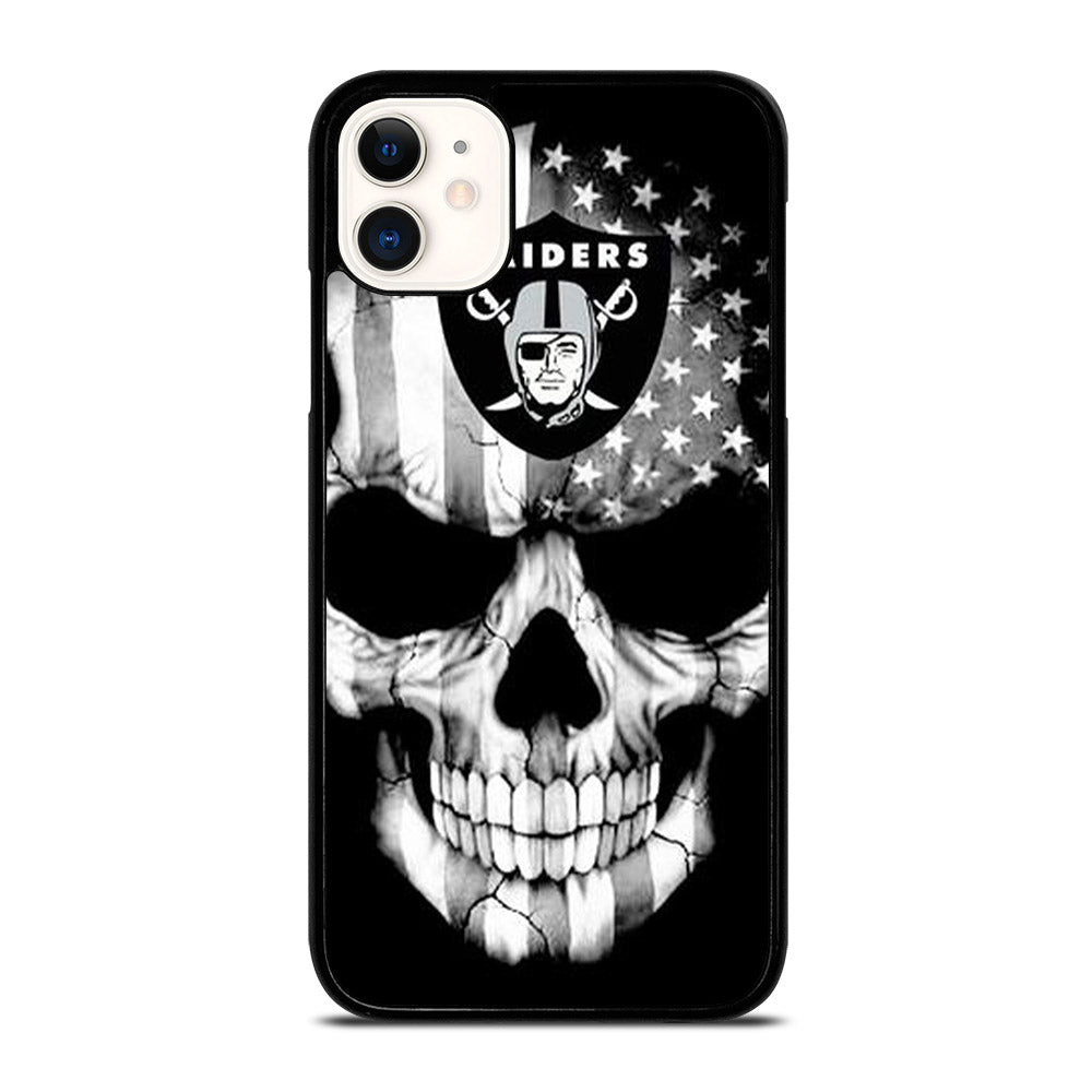 LAS VEGAS RAIDERS SKULL LOGO iPhone 11 Case Cover