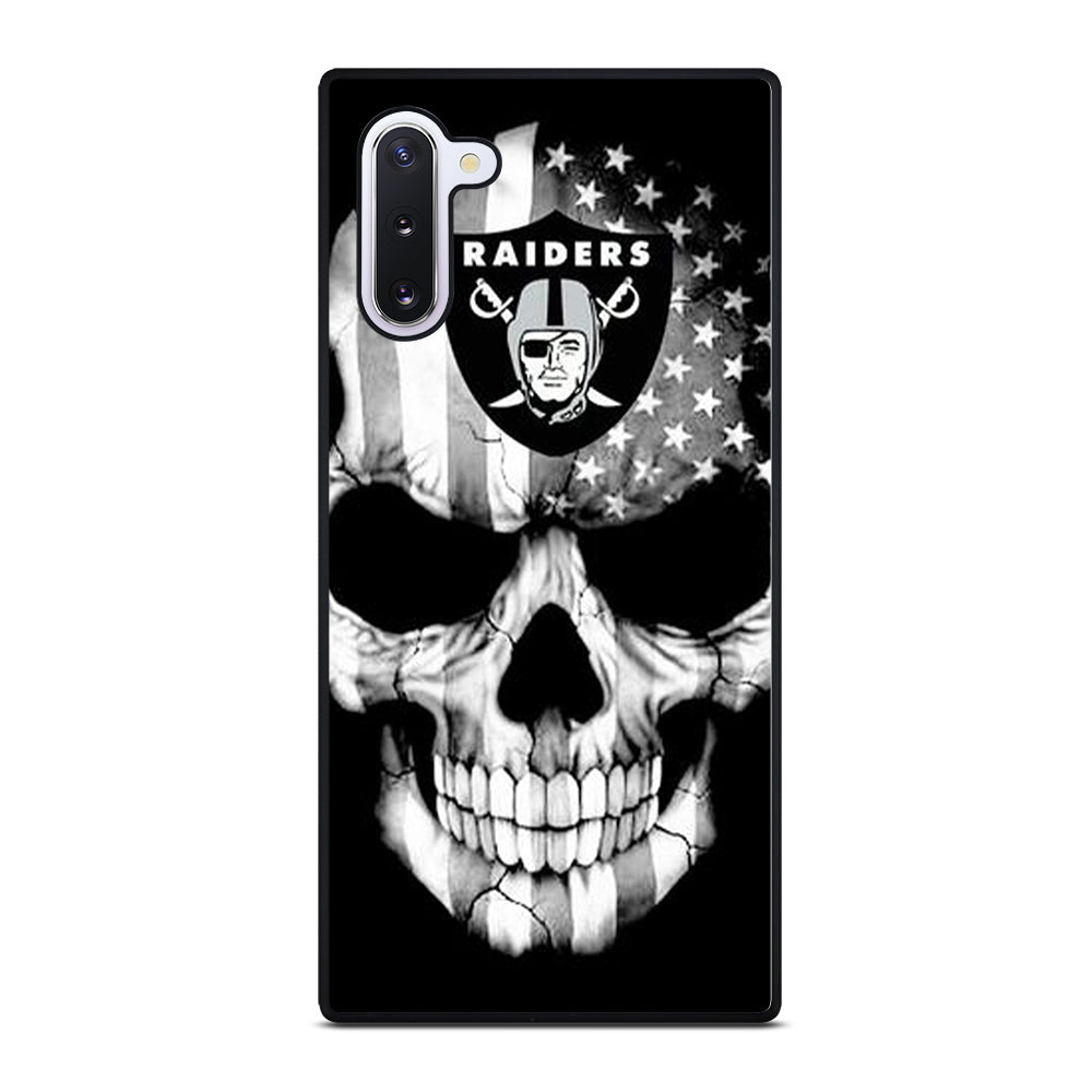 LAS VEGAS RAIDERS SKULL LOGO Samsung Galaxy Note 10 Case Cover