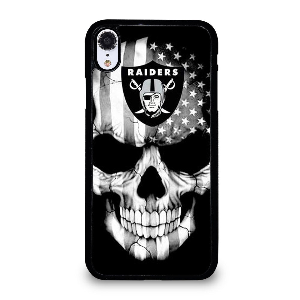 LAS VEGAS RAIDERS SKULL LOGO iPhone XR Case Cover