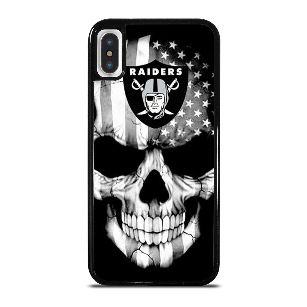 LAS VEGAS RAIDERS SKULL LOGO iPhone X / XS Case Cover