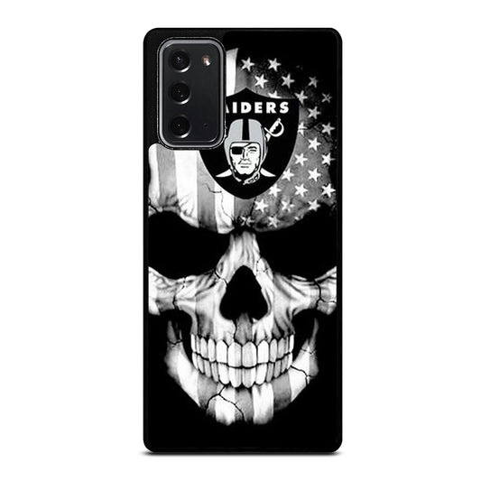 LAS VEGAS RAIDERS SKULL LOGO Samsung Galaxy Note 20 Case Cover