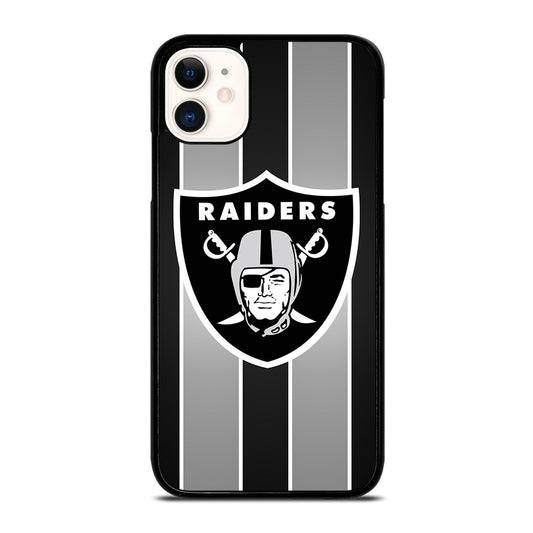 LAS VEGAS RAIDERS STRIPE iPhone 11 Case Cover