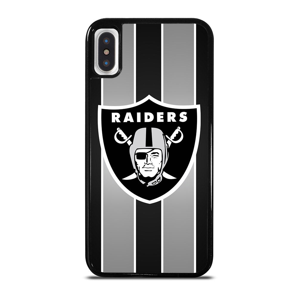 LAS VEGAS RAIDERS STRIPE iPhone X / XS Case Cover