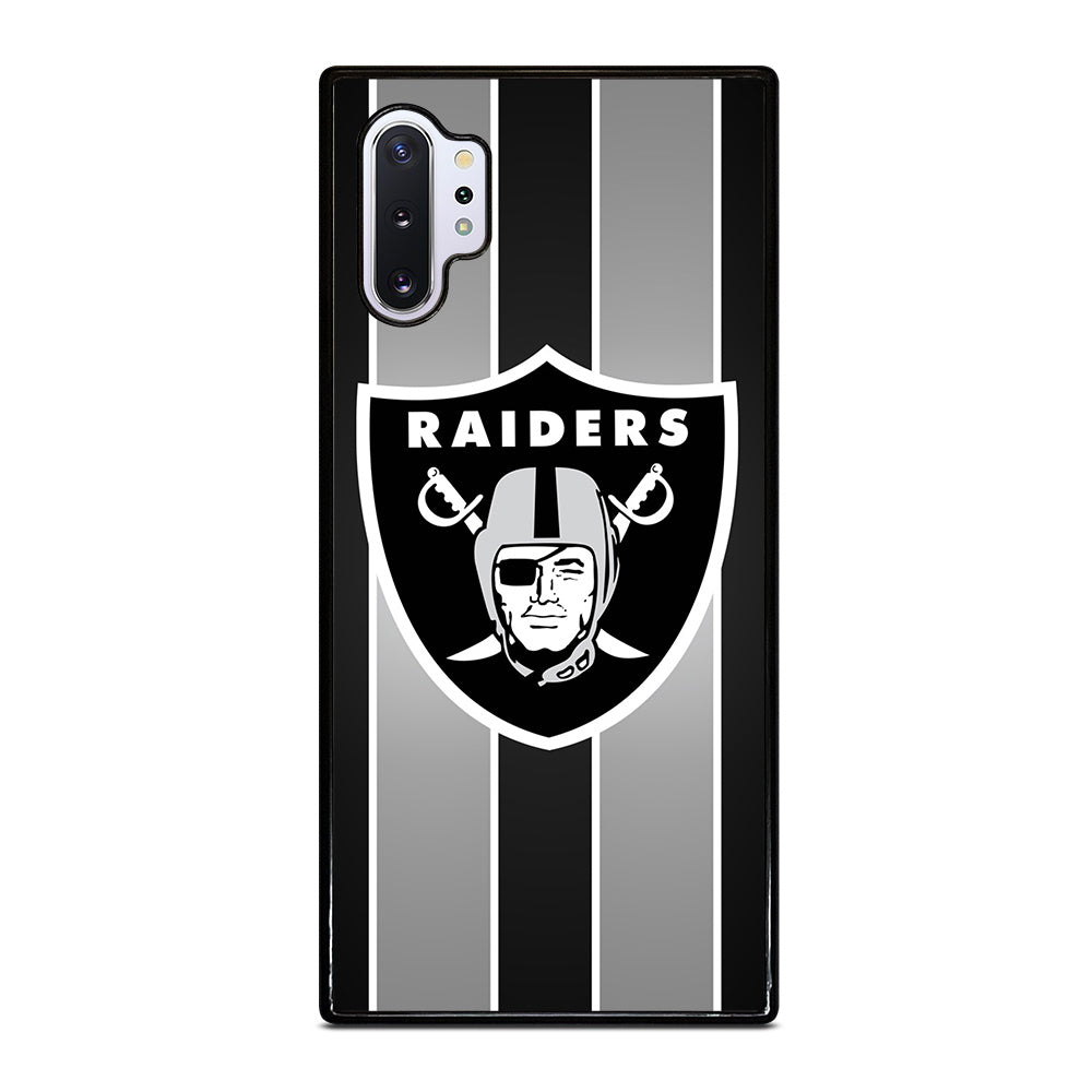 LAS VEGAS RAIDERS STRIPE Samsung Galaxy Note 10 Plus Case Cover