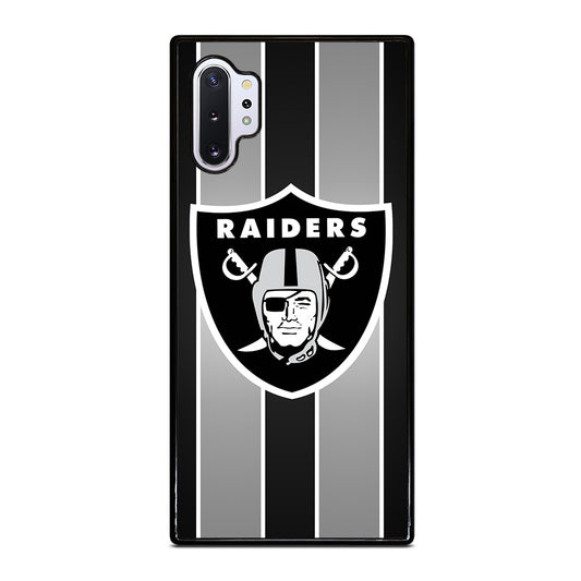 LAS VEGAS RAIDERS STRIPE Samsung Galaxy Note 10 Plus Case Cover