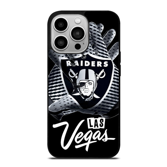 LAS VEGAS RAIDERS GLOVES iPhone 14 Pro Case Cover