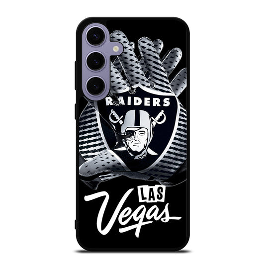 LAS VEGAS RAIDERS GLOVES Samsung Galaxy S24 Plus Case Cover