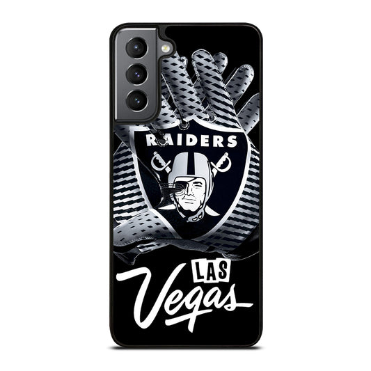 LAS VEGAS RAIDERS GLOVES Samsung Galaxy S21 Plus Case Cover