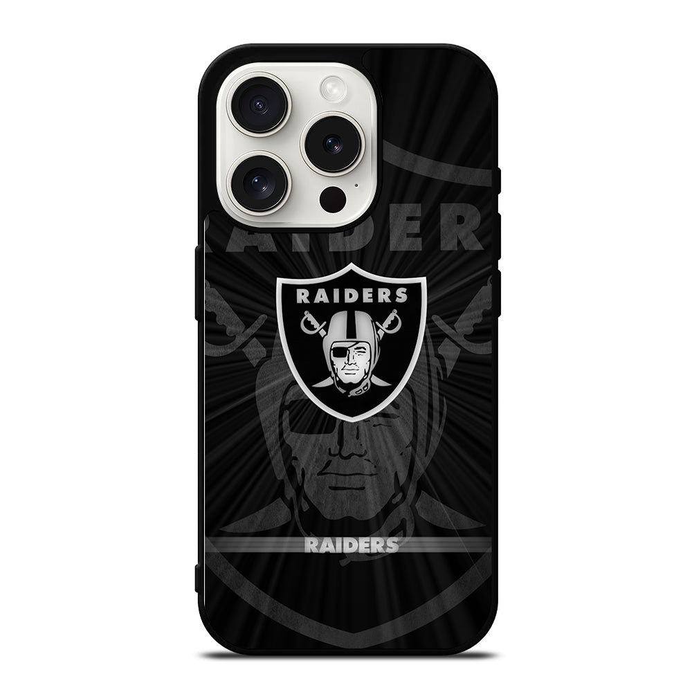 LAS VEGAS RAIDERS NFL FOOTBALL iPhone 15 Pro Case Cover