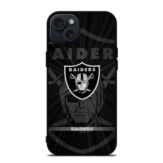 LAS VEGAS RAIDERS NFL FOOTBALL iPhone 15 Plus Case Cover