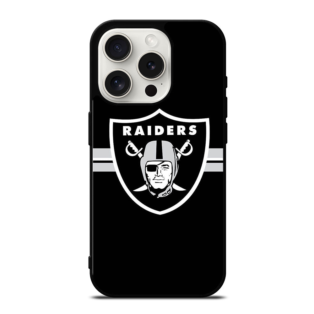 LAS VEGAS RAIDERS NFL LOGO 2 iPhone 15 Pro Case Cover