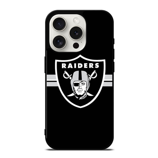 LAS VEGAS RAIDERS NFL LOGO 2 iPhone 15 Pro Case Cover