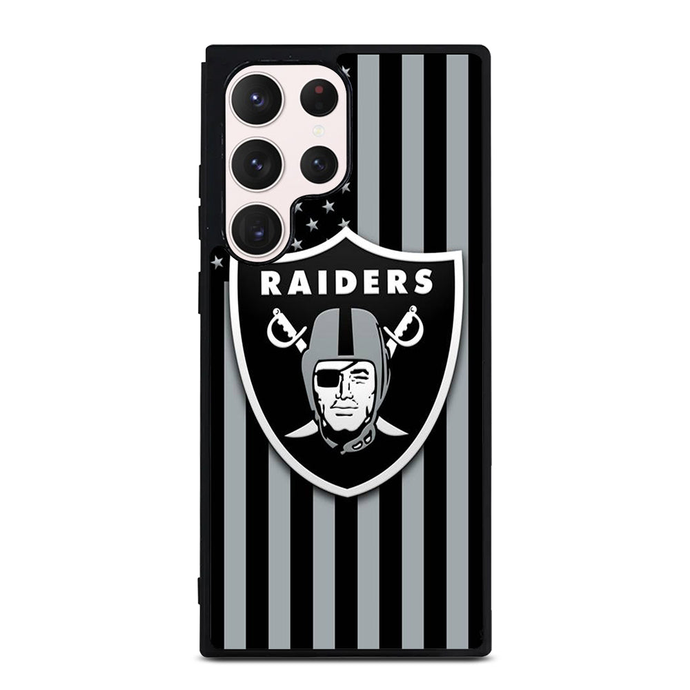 LAS VEGAS RAIDERS NFL LOGO 3 Samsung Galaxy S23 Ultra Case Cover