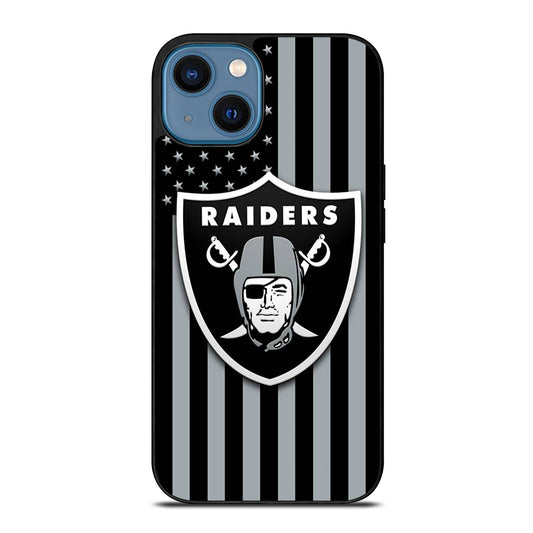 LAS VEGAS RAIDERS NFL LOGO 3 iPhone 14 Case Cover