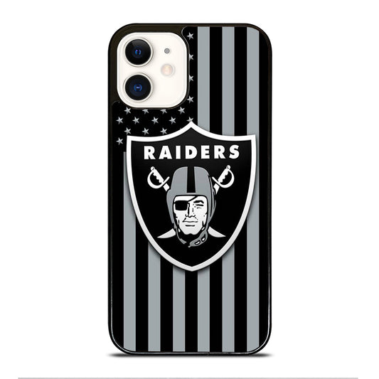 LAS VEGAS RAIDERS NFL LOGO 3 iPhone 12 Case Cover