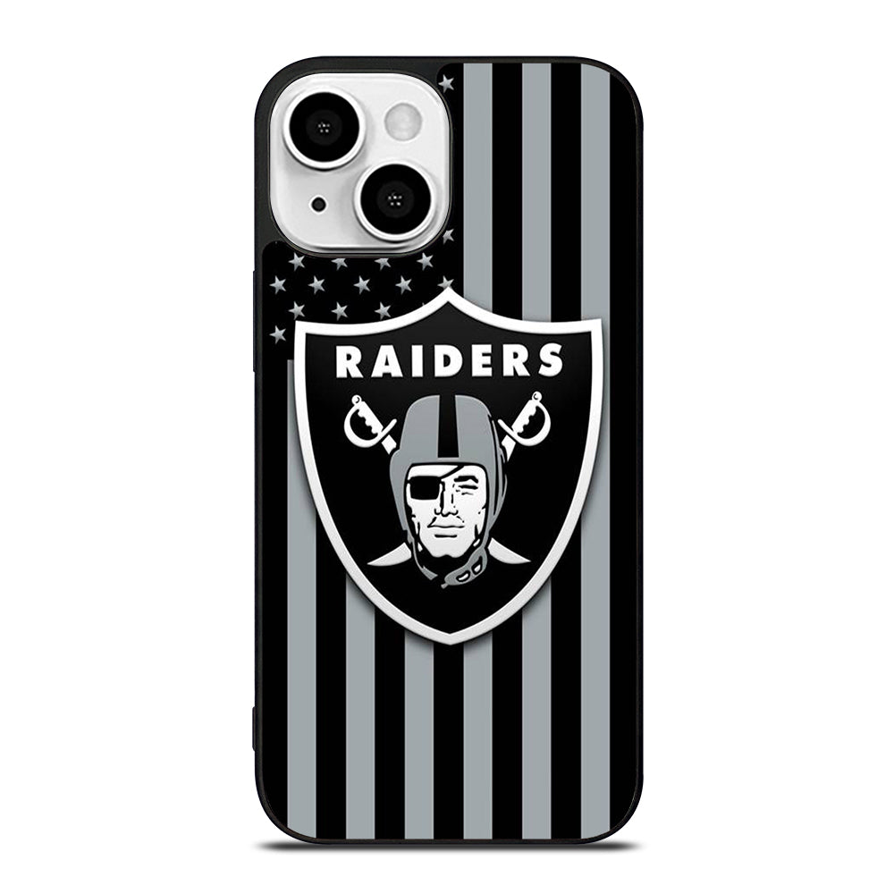 LAS VEGAS RAIDERS NFL LOGO 3 iPhone 13 Mini Case Cover