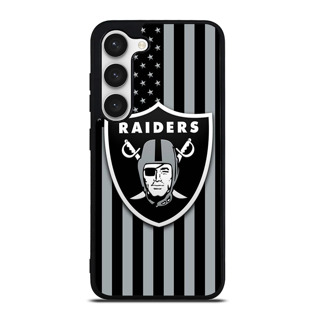LAS VEGAS RAIDERS NFL LOGO 3 Samsung Galaxy S23 Case Cover