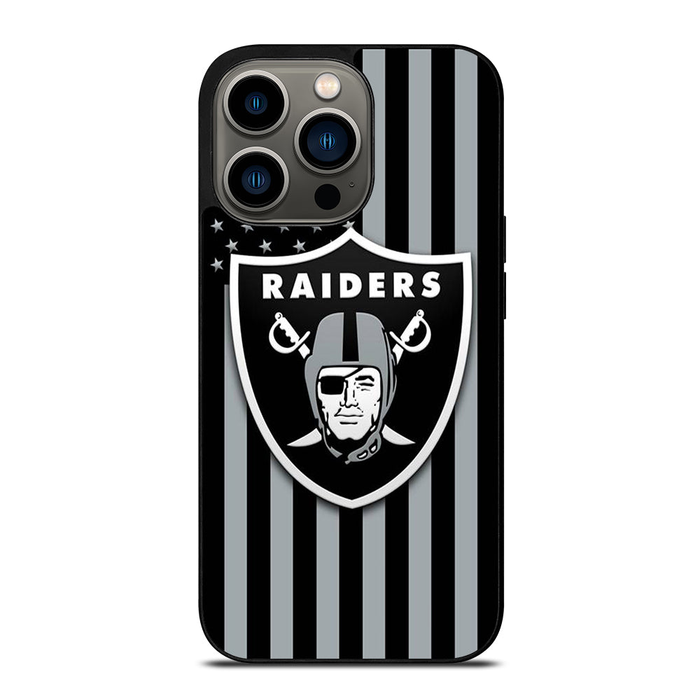 LAS VEGAS RAIDERS NFL LOGO 3 iPhone 13 Pro Case Cover