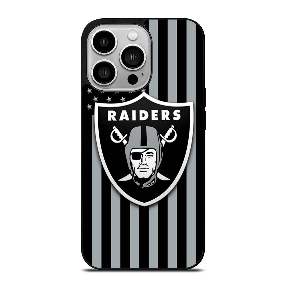 LAS VEGAS RAIDERS NFL LOGO 3 iPhone 14 Pro Case Cover
