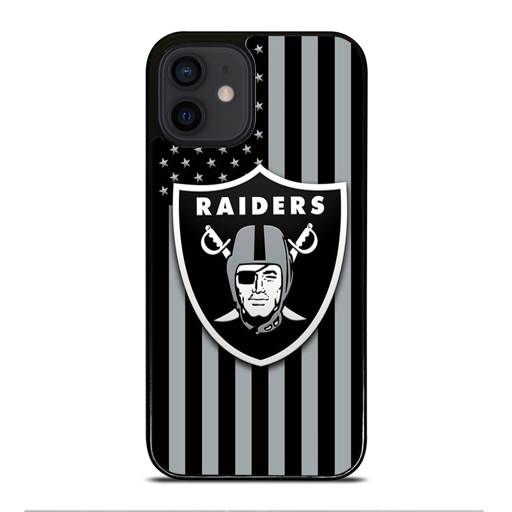 LAS VEGAS RAIDERS NFL LOGO 3 iPhone 12 Mini Case Cover
