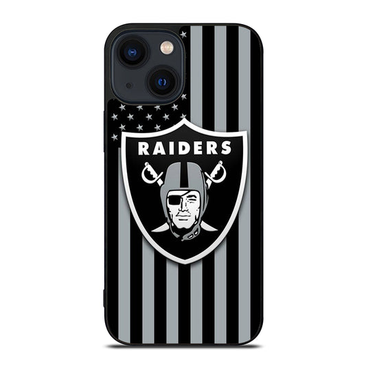 LAS VEGAS RAIDERS NFL LOGO 3 iPhone 14 Plus Case Cover