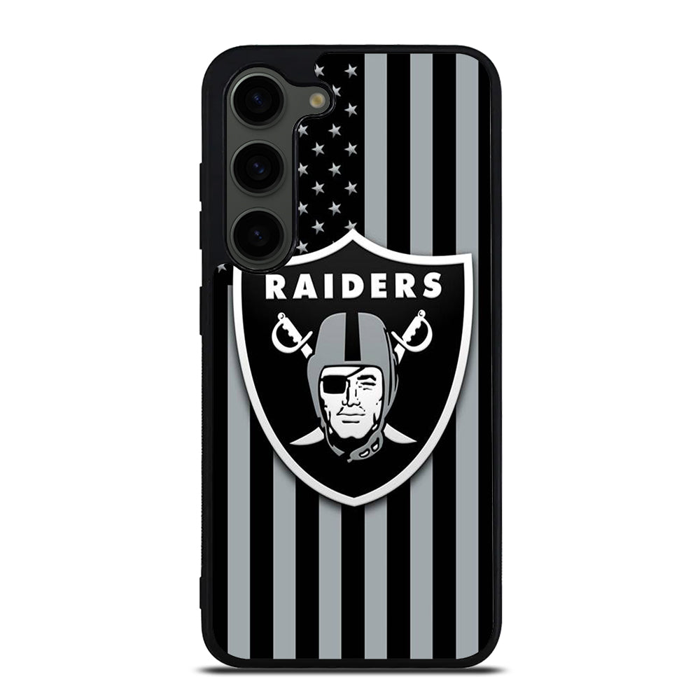 LAS VEGAS RAIDERS NFL LOGO 3 Samsung Galaxy S23 Plus Case Cover