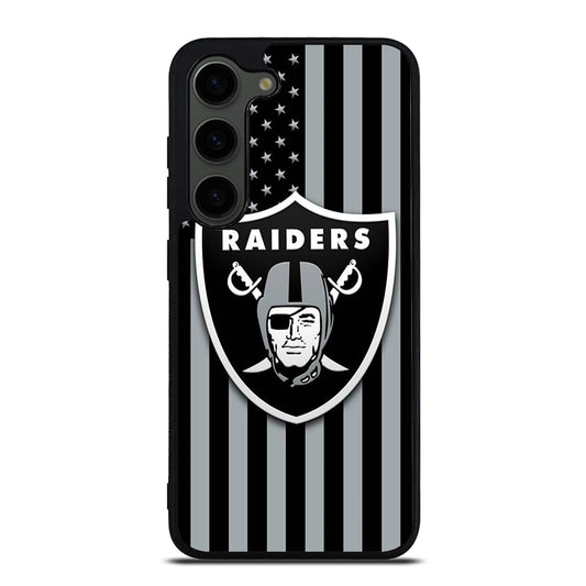 LAS VEGAS RAIDERS NFL LOGO 3 Samsung Galaxy S23 Plus Case Cover