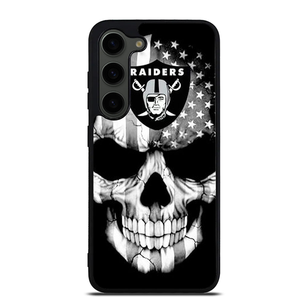 LAS VEGAS RAIDERS SKULL LOGO Samsung Galaxy S23 Plus Case Cover