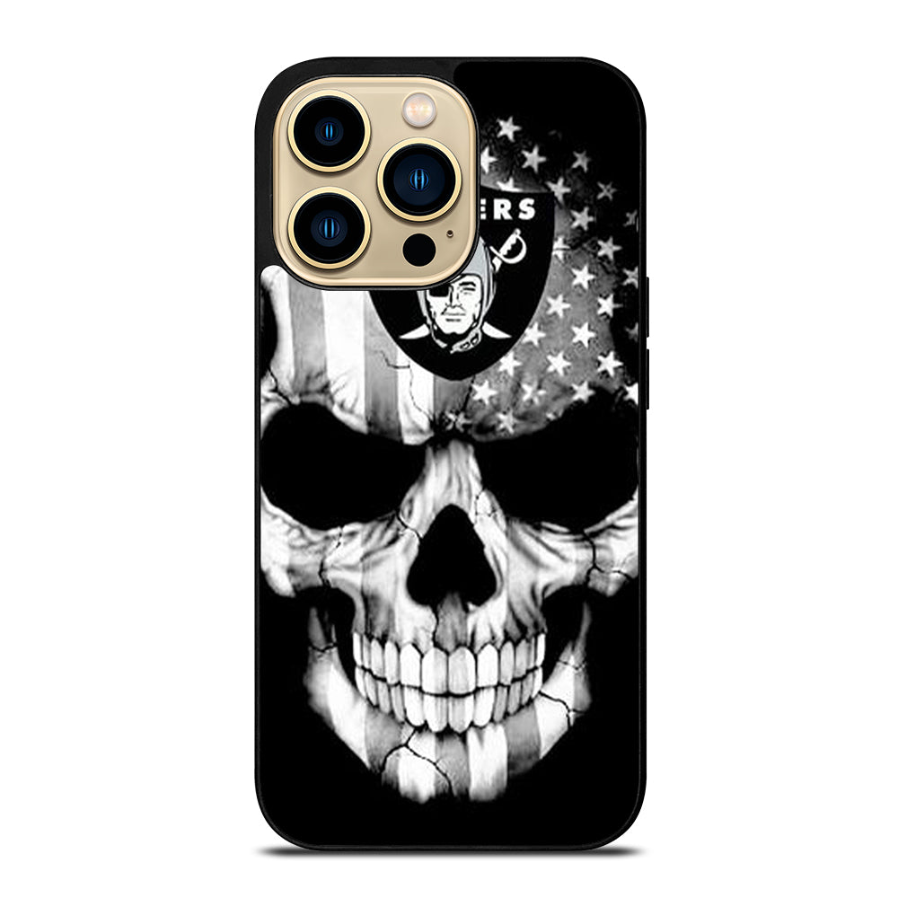 LAS VEGAS RAIDERS SKULL LOGO iPhone 14 Pro Max Case Cover