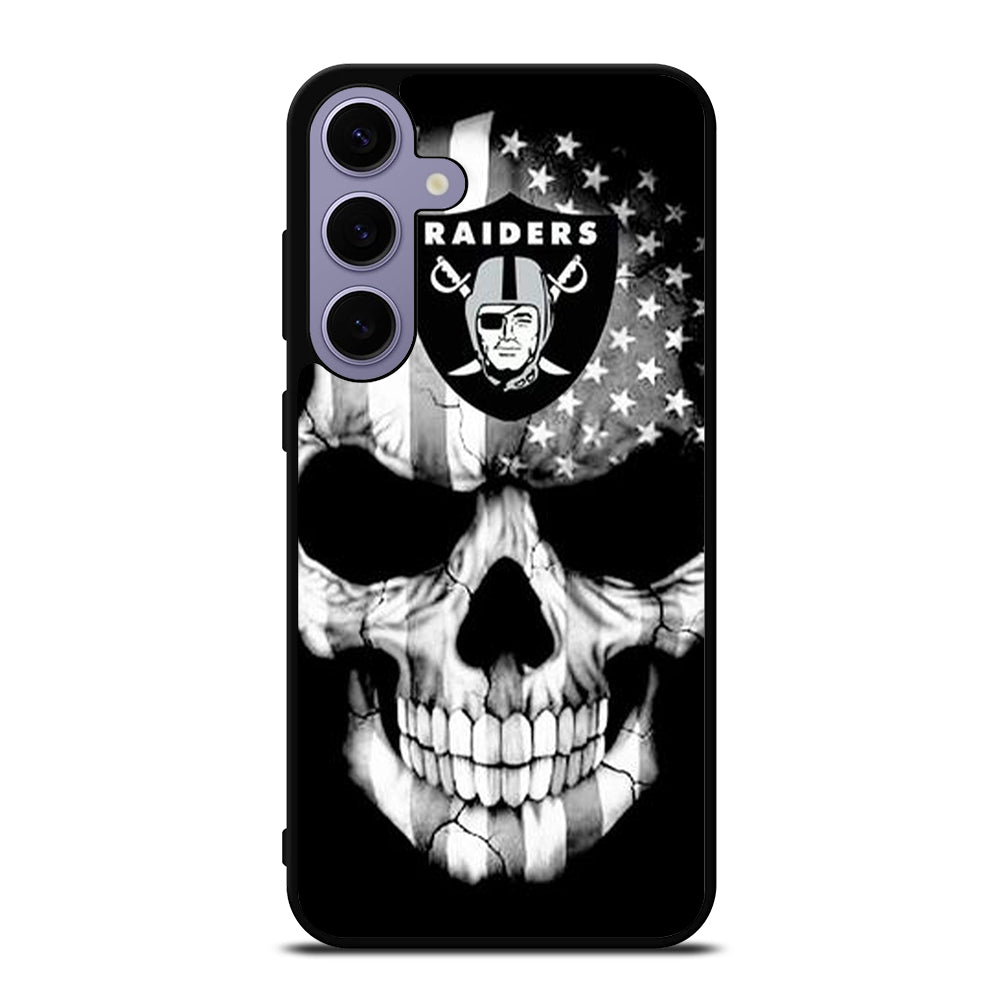 LAS VEGAS RAIDERS SKULL LOGO Samsung Galaxy S24 Plus Case Cover